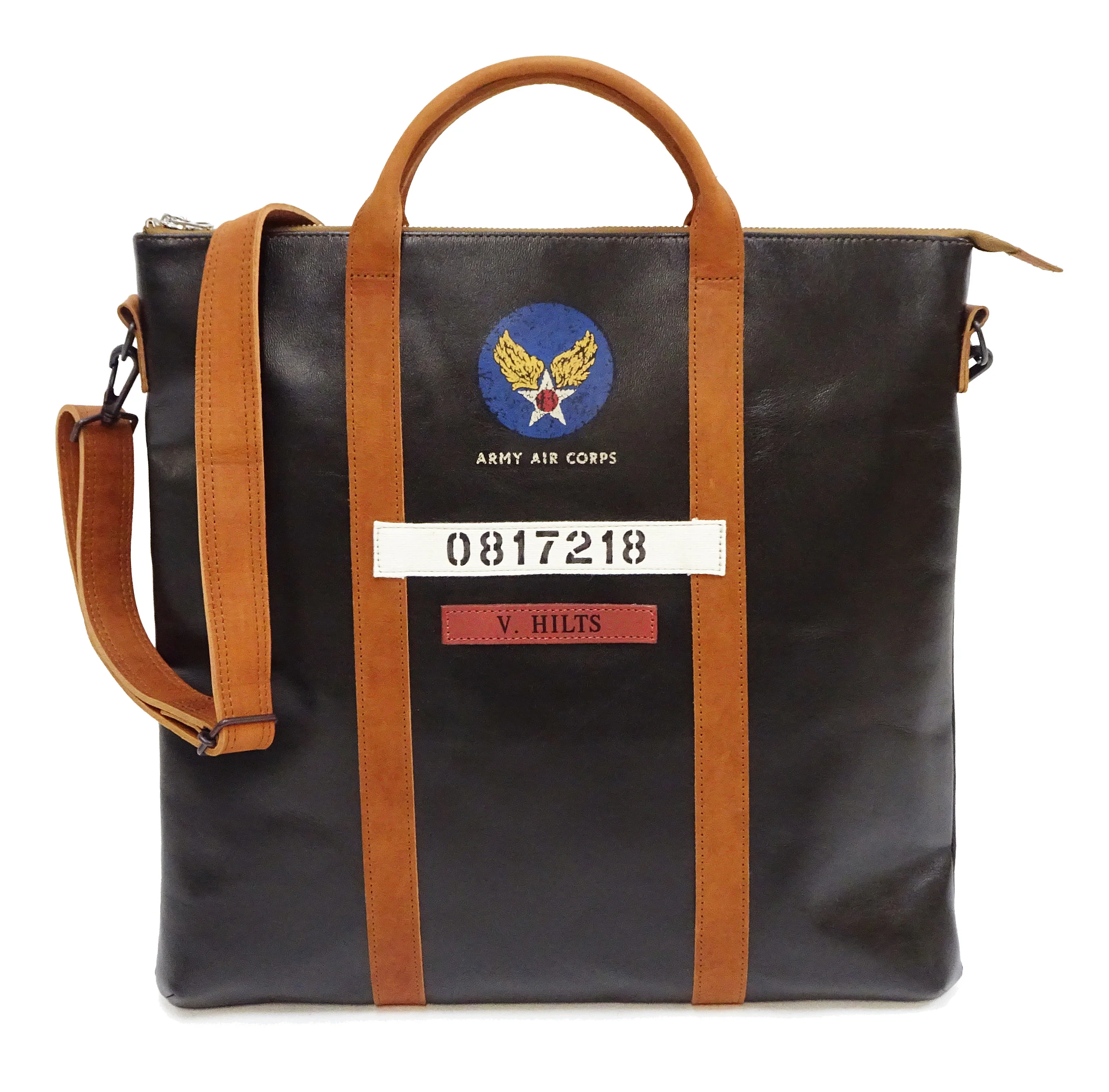 TOYS McCOY Men's Horsehide Leather Shoulder Bag - Inspired by Steve McQueen in The Great Escape - Made in Japan (TMA2521, 051 Dark Seal Brown) - Image 17