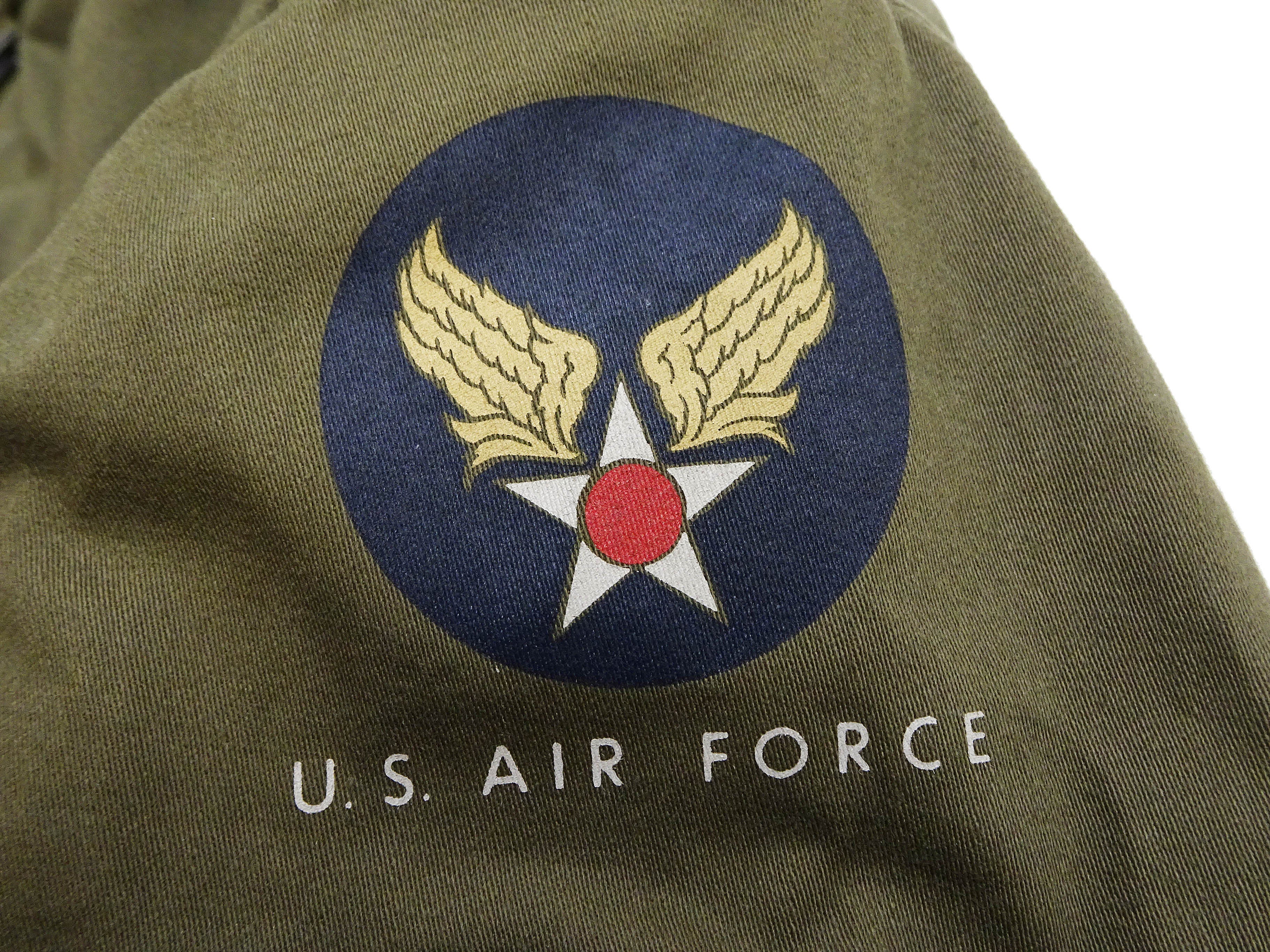 TOYS McCOY Men's L-2 Flight Jacket Personal Equipment Laboratory Test Sample Cotton Twill Model Made in Japan (TMJ2607 160 Olive) - Image 10