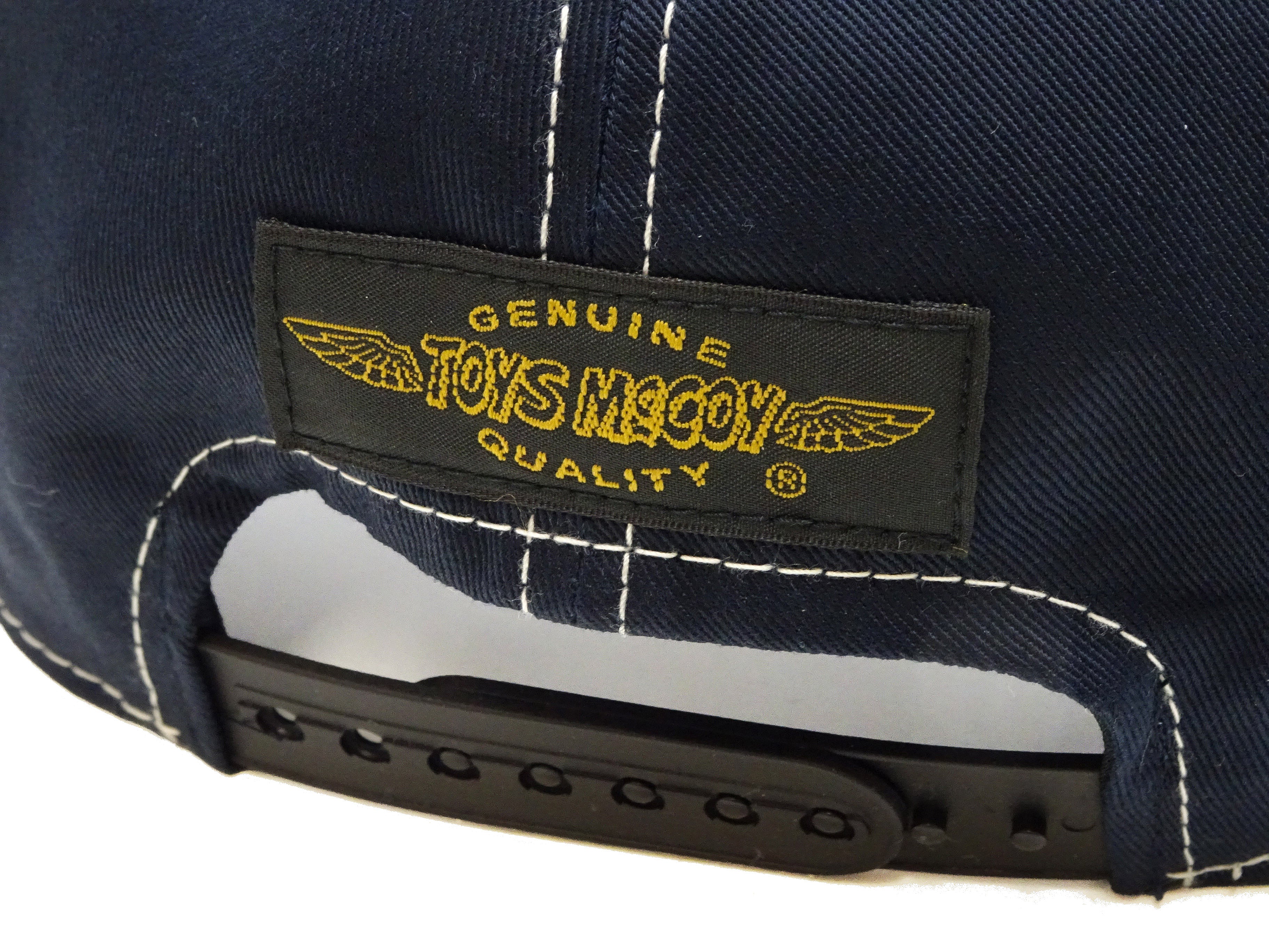 TOYS McCOY Men's SNOOPY Trucker Cap with Side Mesh Panels - Snapback Baseball Hat with Embroidered Patch and Visor Embroidery, Made in Japan (TMA2607 120 Dark Navy) - Image 6
