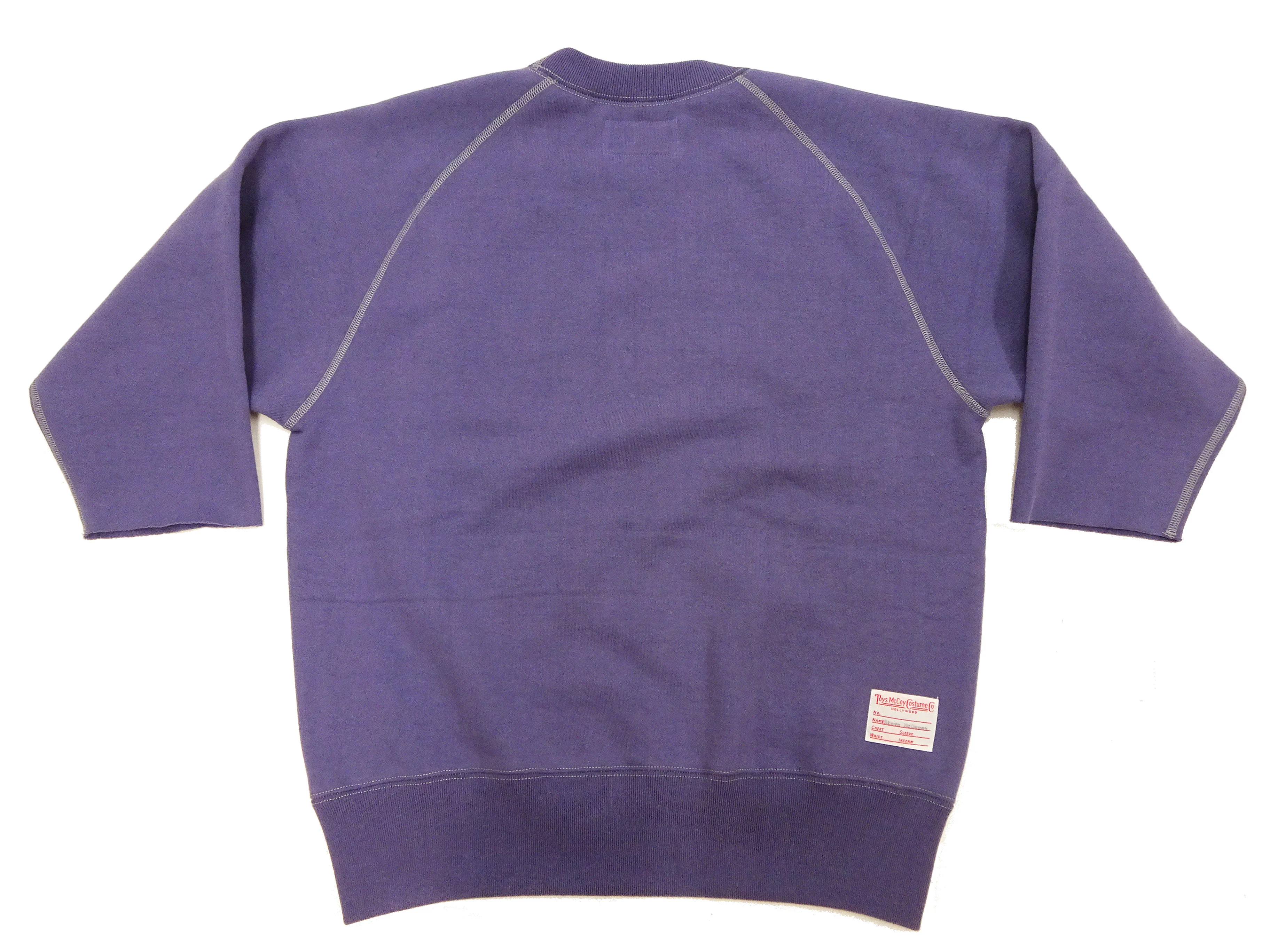 TOYS McCOY Men's Steve McQueen Cut-Off Sweatshirt - "The Great Escape" Movie Reproduction, TMC2540 Blue - Image 10