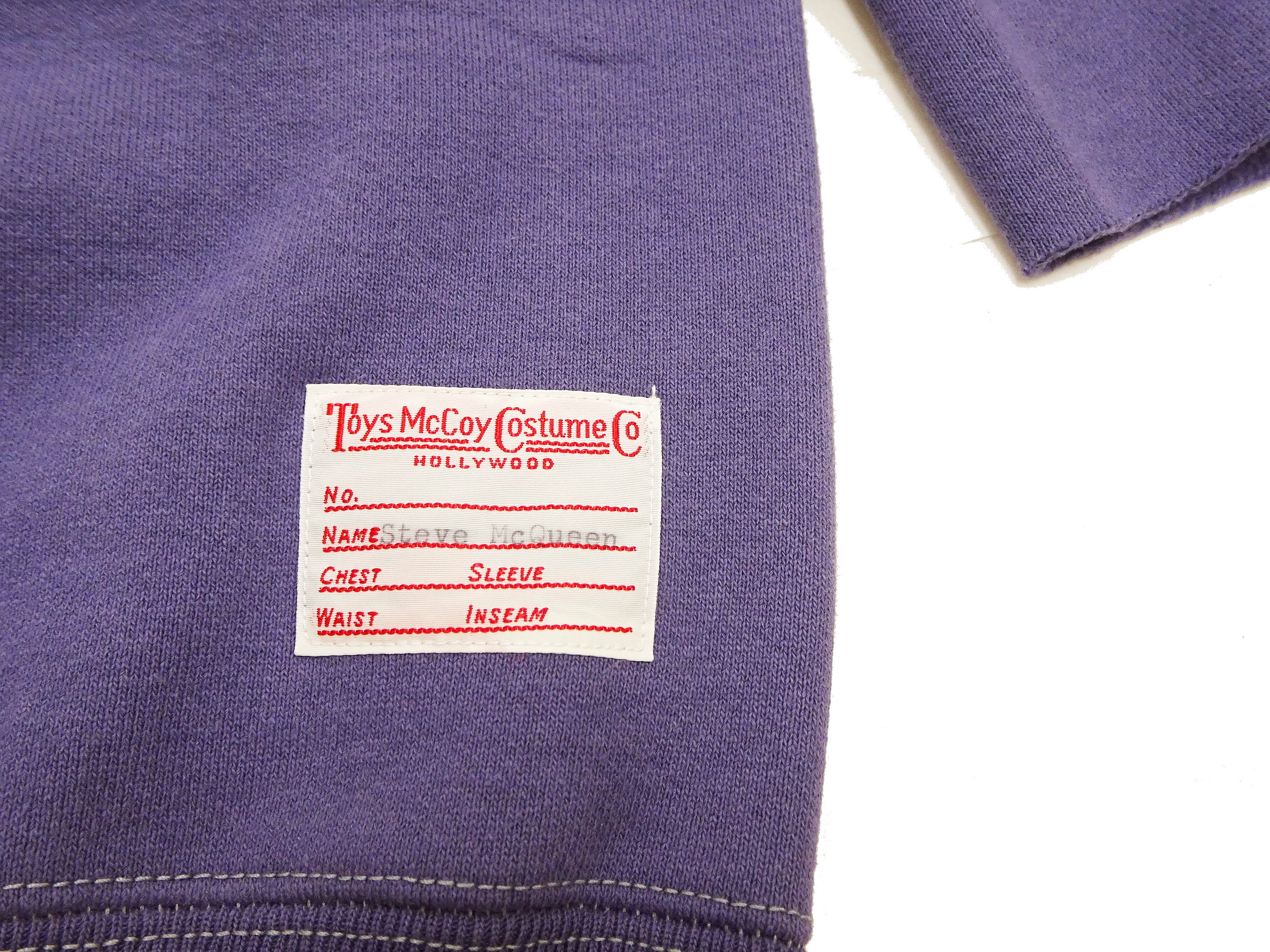 TOYS McCOY Men's Steve McQueen Cut-Off Sweatshirt - "The Great Escape" Movie Reproduction, TMC2540 Blue - Image 12