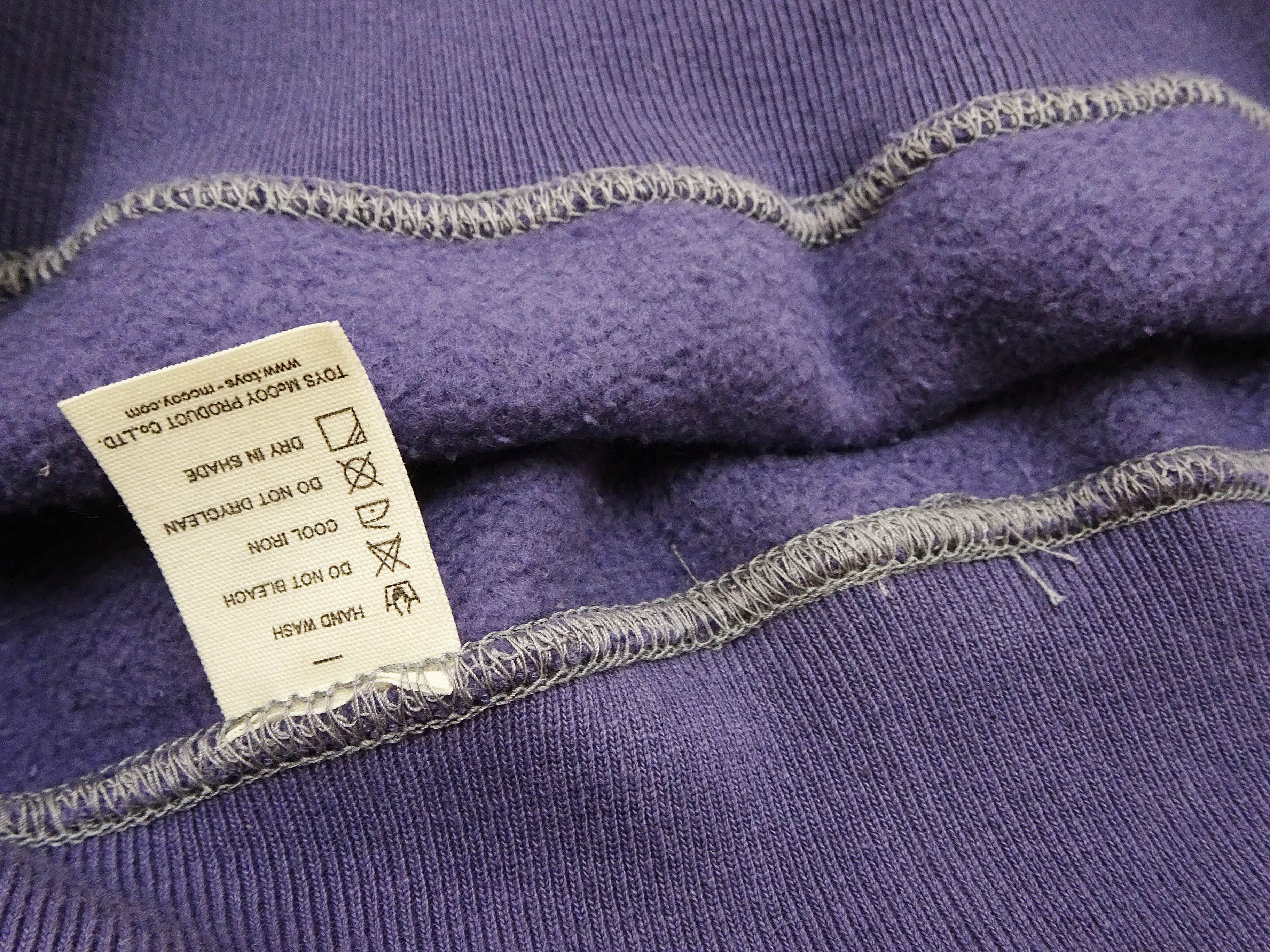 TOYS McCOY Men's Steve McQueen Cut-Off Sweatshirt - "The Great Escape" Movie Reproduction, TMC2540 Blue - Image 9