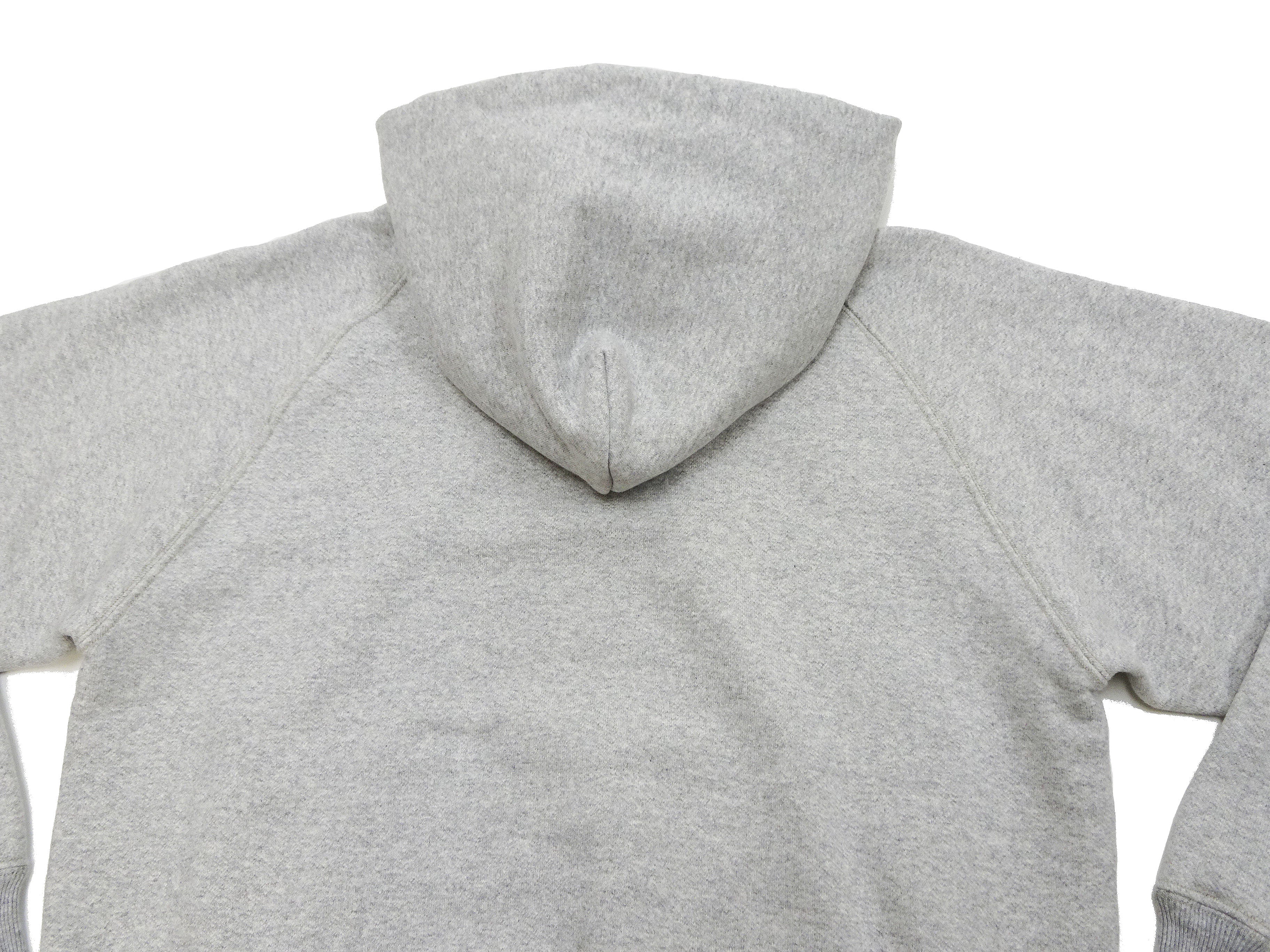 TOYS McCOY Steve McQueen Pullover Hoodie - Extra Heavyweight 14.8oz Loopwheeled Fleece Hooded Sweatshirt - Made in Japan - (TMC2542 021 Ash Heather Gray) - Image 12