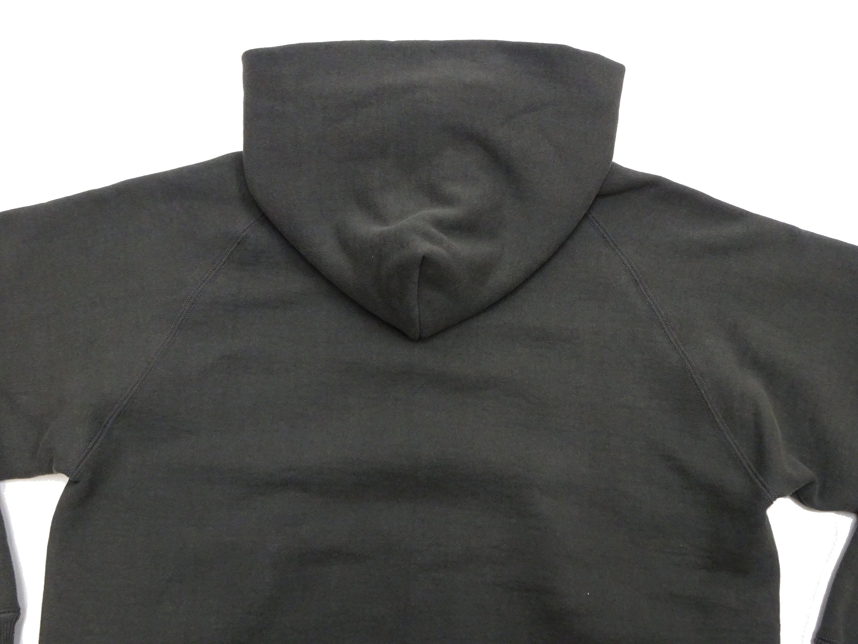TOYS McCOY Steve McQueen Pullover Hoodie - Extra Heavyweight 14.8oz Loopwheeled Fleece Hooded Sweatshirt - Made in Japan - (TMC2542 030 Faded Black) - Image 13