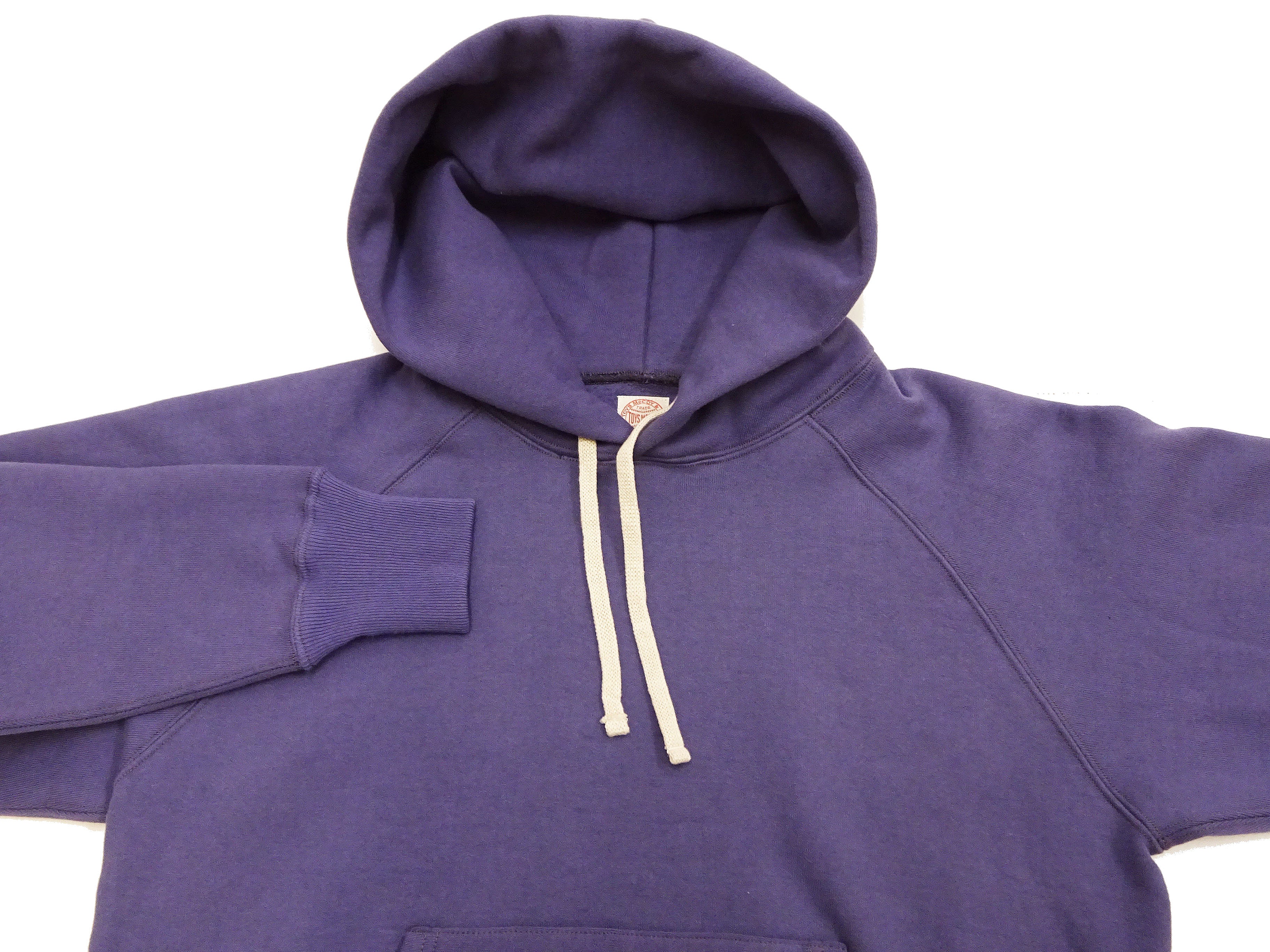 TOYS McCOY Steve McQueen Pullover Hoodie - Extra Heavyweight 14.8oz Loopwheeled Fleece Hooded Sweatshirt - Made in Japan - (TMC2542 121 Faded Blue) - Image 7