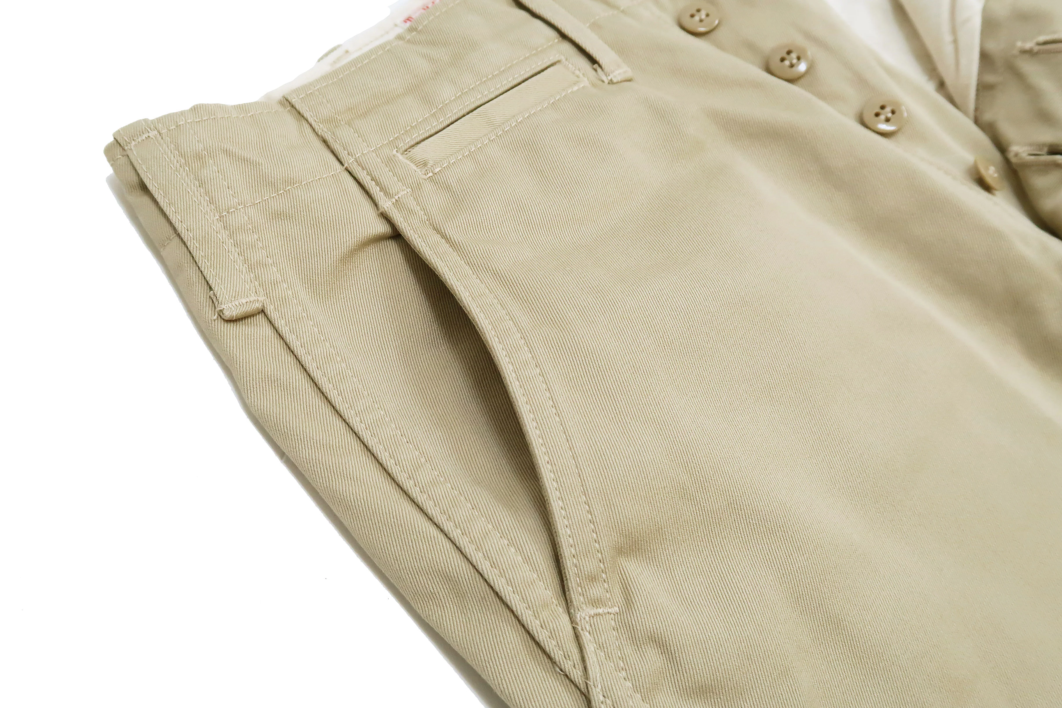 TOYS McCOY Steve McQueen "The Great Escape" Replica Chino Pants - Men's Khaki Trousers TMP2504 - Image 11