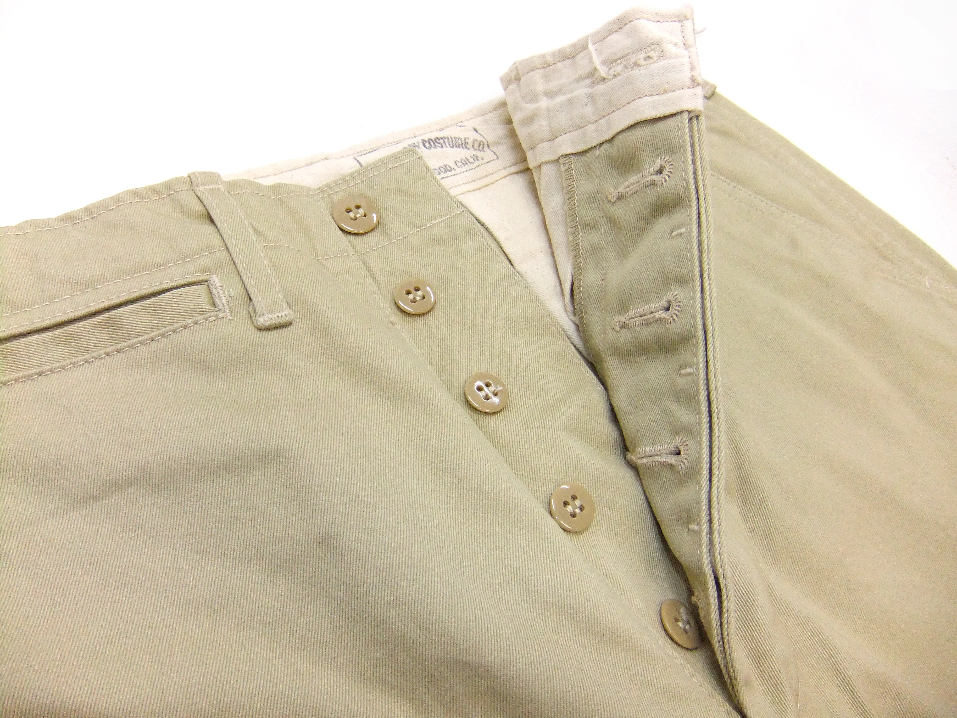 TOYS McCOY Steve McQueen "The Great Escape" Replica Chino Pants - Men's Khaki Trousers TMP2504 - Image 12