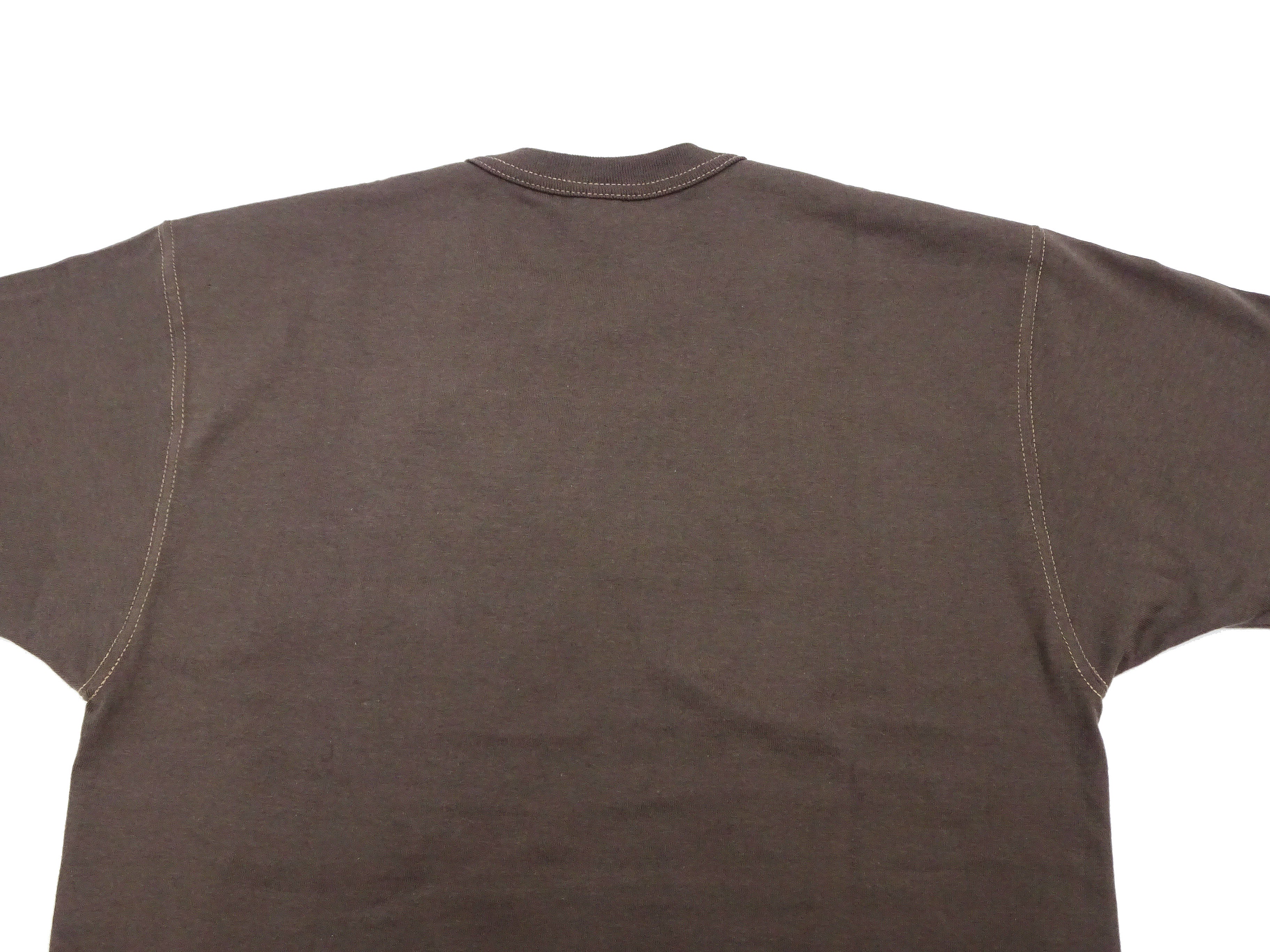TOYS McCOY T-shirt Men's Steve McQueen Plain Pocket T-Shirt Short Sleeve Loopwheeled Tee TMC2410 021 Faded-DarK-Charcoal - Image 11