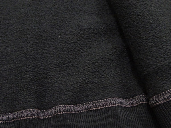 TOYS McCOY Zip-Up Sweatshirt Men's Casual C-2 Style No Hood Full Zip Sweatshirt with Rib Panel TMC2464 030 Black - Image 11