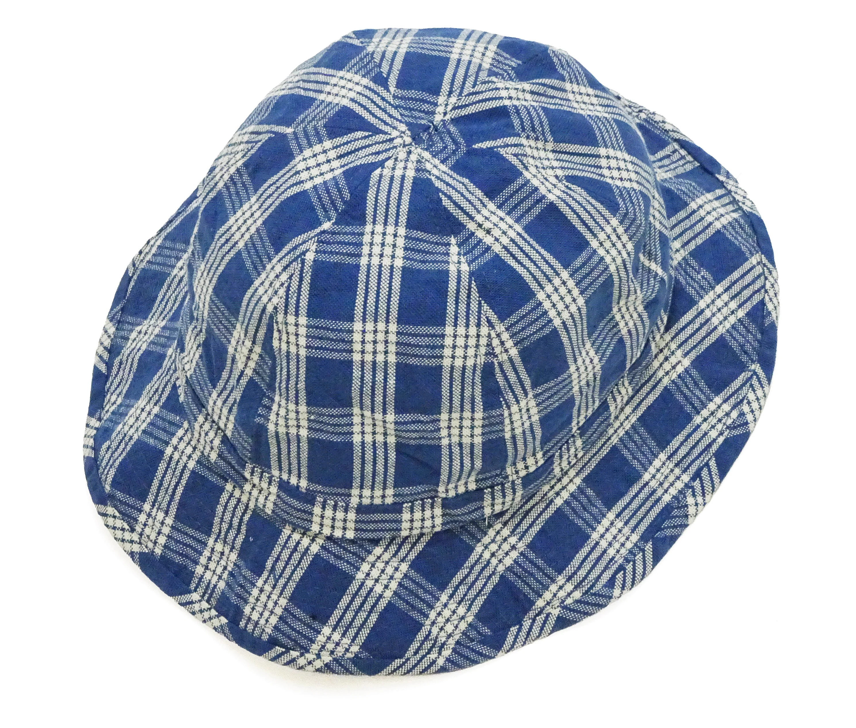 Union Supply Men's Palaka Plaid Bucket Hat - Vintage Hawaiian Workwear Style, Made in Japan (Toyo Enterprise US02883 421 One-Wash) - Image 10