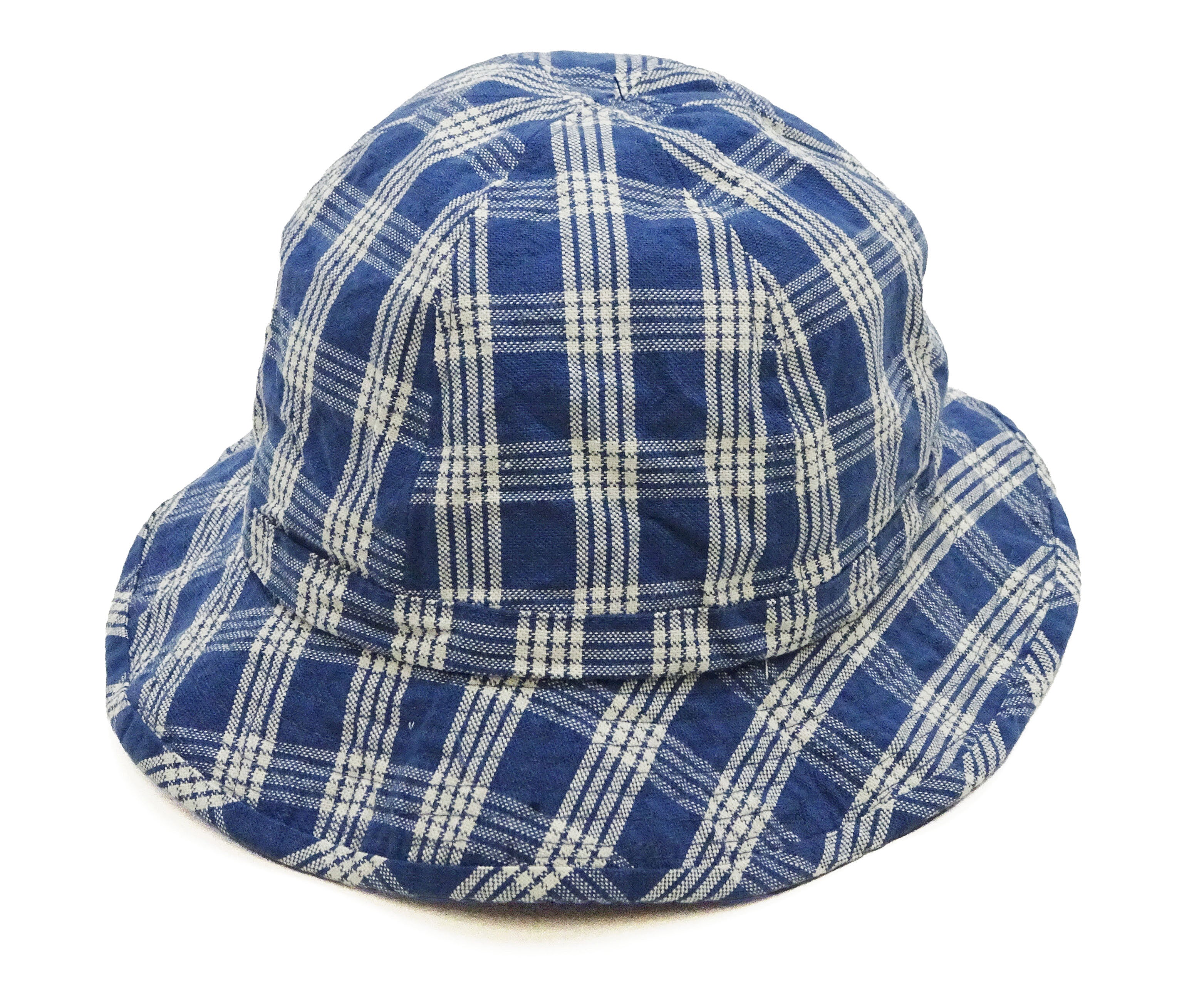 Union Supply Men's Palaka Plaid Bucket Hat - Vintage Hawaiian Workwear Style, Made in Japan (Toyo Enterprise US02883 421 One-Wash) - Image 12