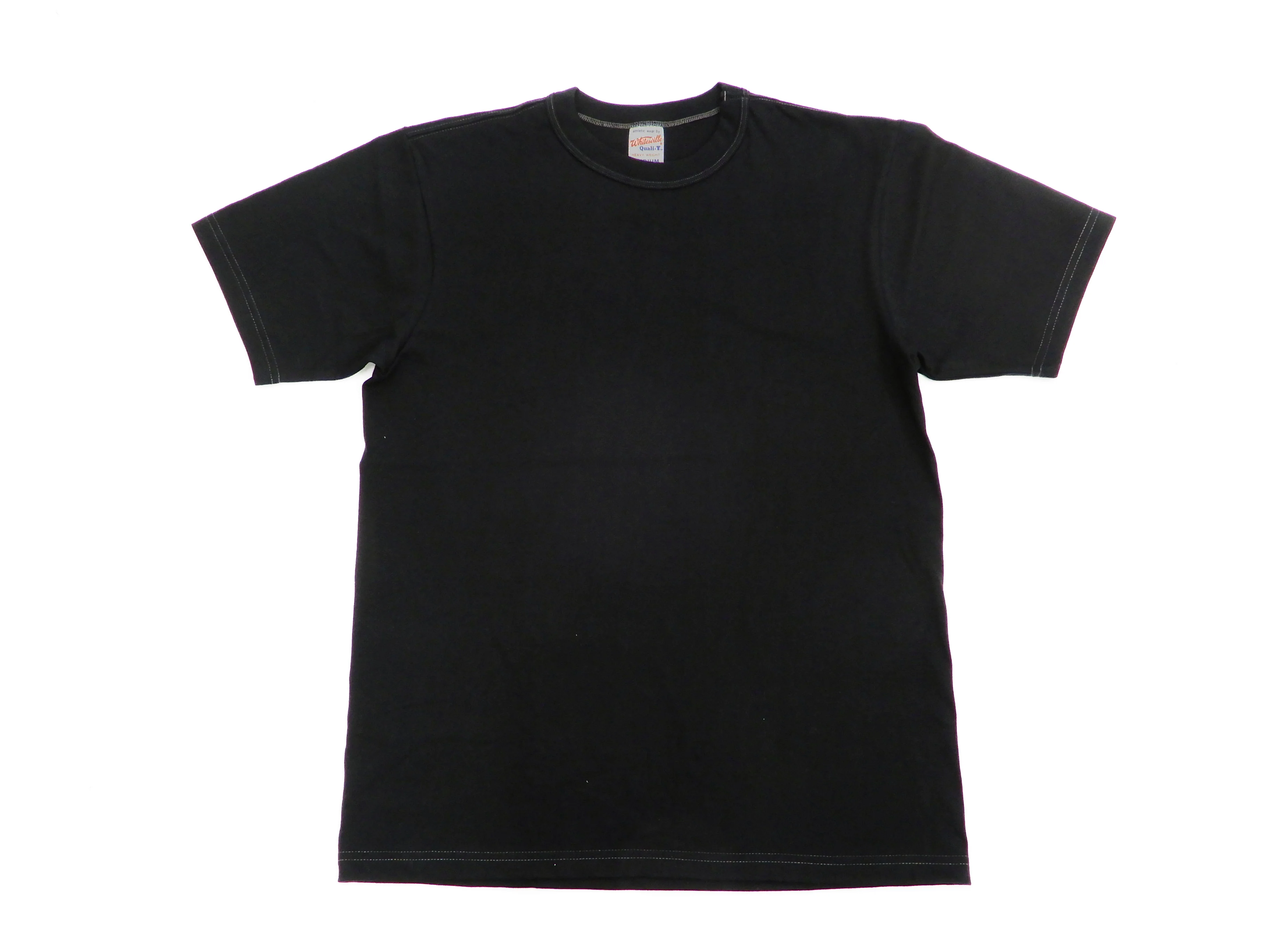 Whitesville 2-Pack T-shirts Men's Plain Short Sleeve Loopwheeled Tees by Toyo Enterprises WV73544 119 Black - Image 6