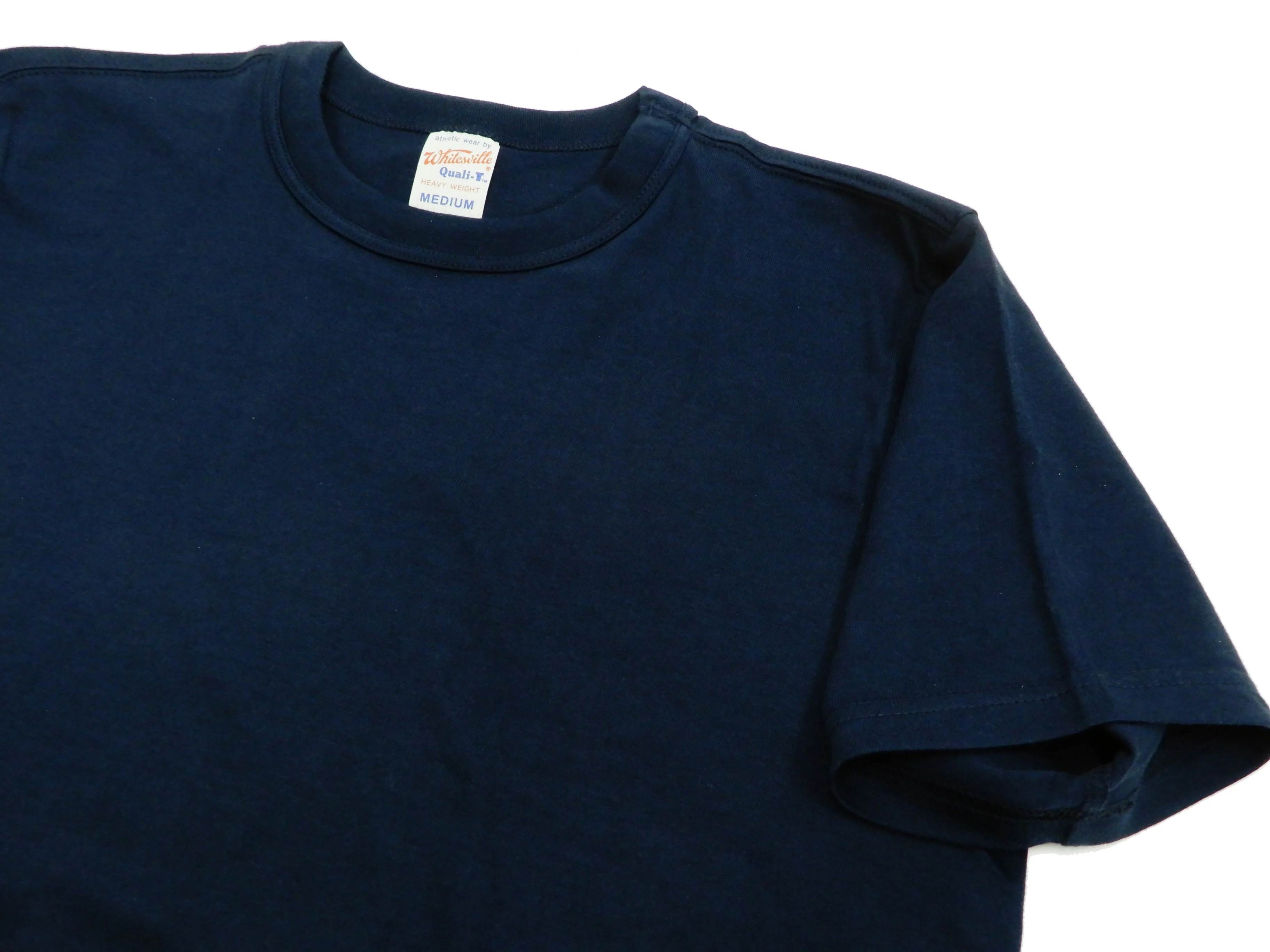 Whitesville 2-Pack T-shirts Men's Plain Short Sleeve Loopwheeled Tees by Toyo Enterprises WV73544 128 Navy-Blue - Image 7