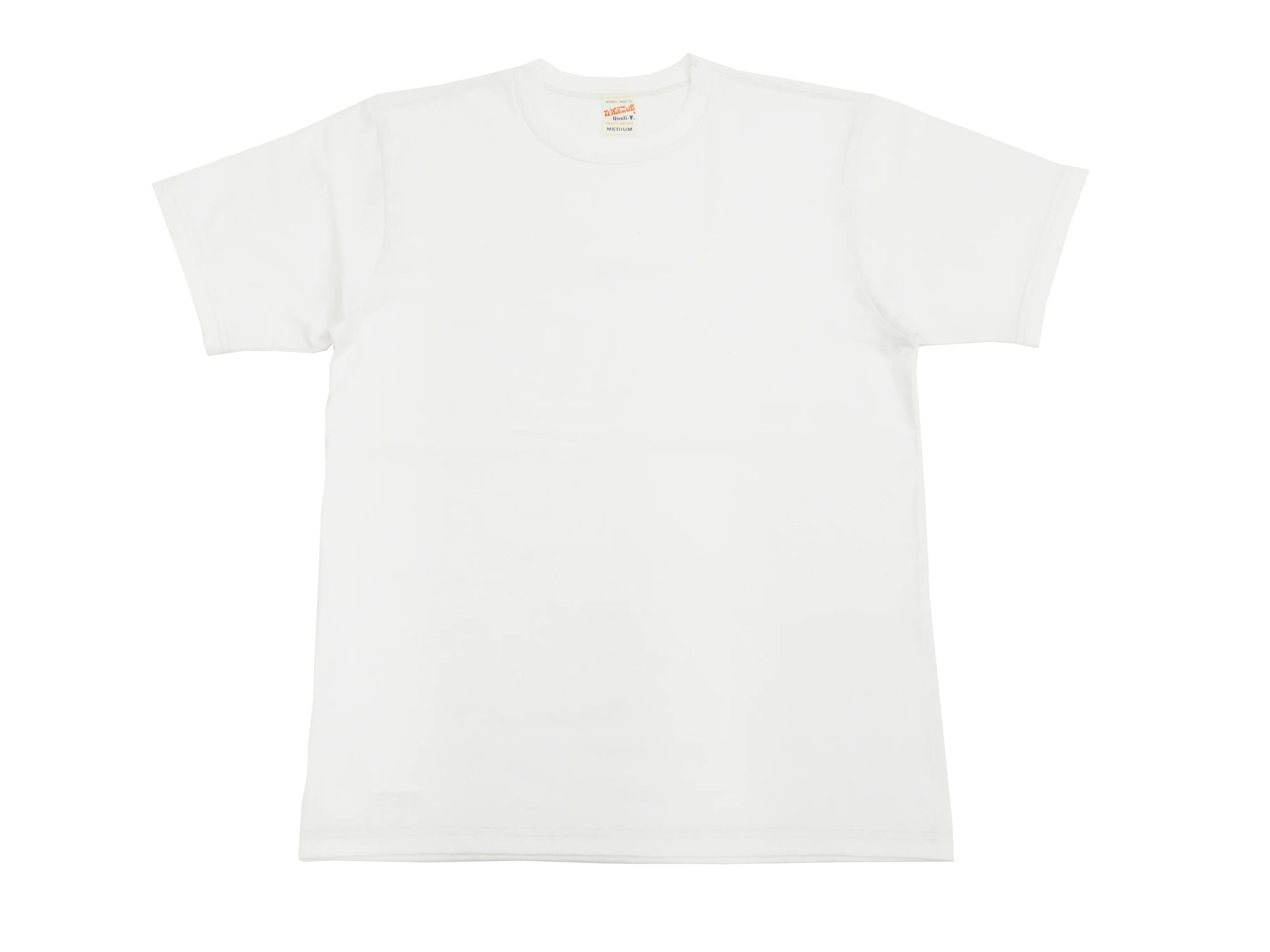 Whitesville 2-Pack T-shirts Men's Plain Short Sleeve Loopwheeled Tees by Toyo Enterprises WV73544 105 Off-White - Image 6