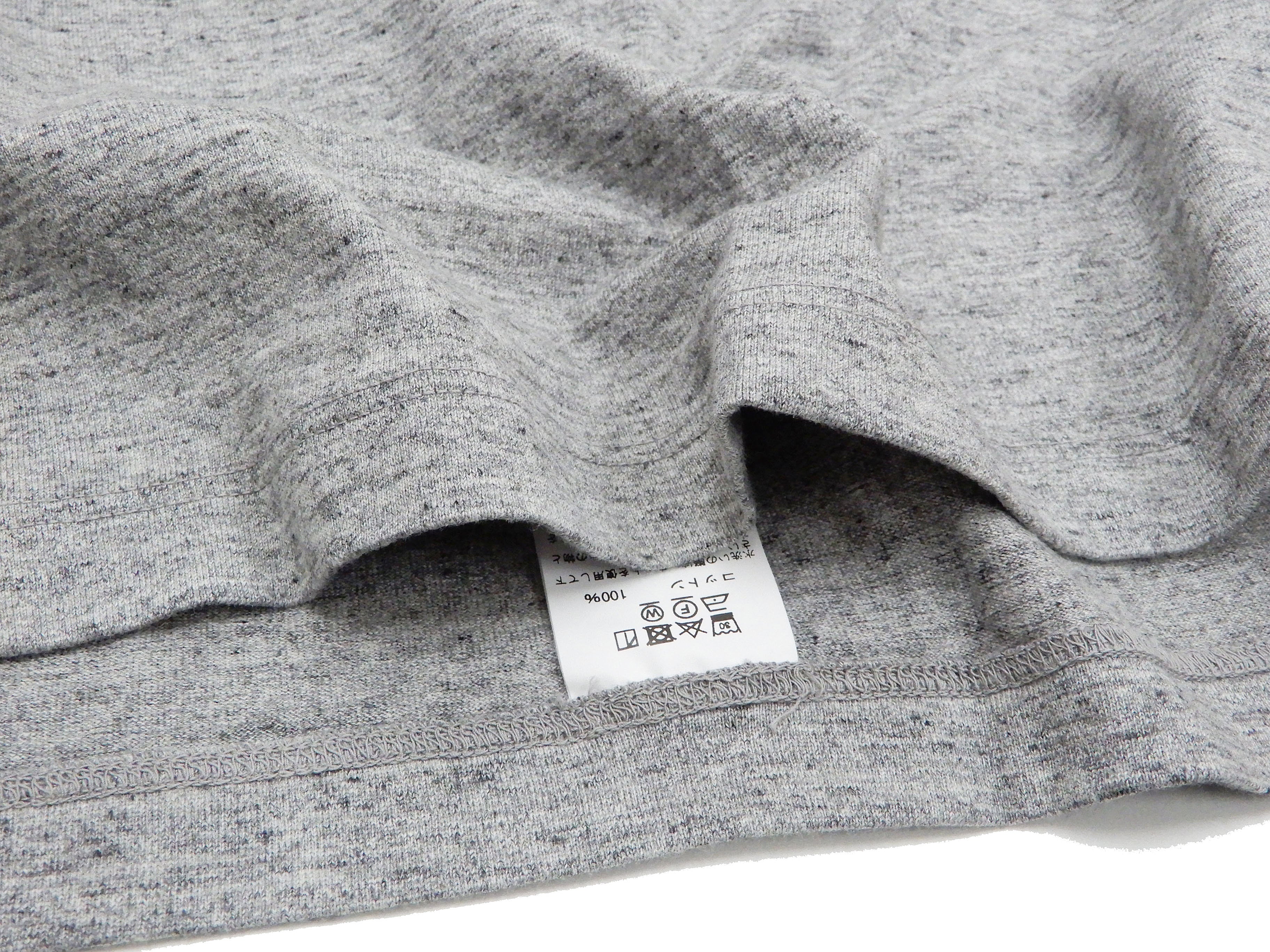 Whitesvill Plain T-shirt Men's Heavyweight Long Sleeve Pocket Tee WV68849 113 Heather-Gray - Image 9