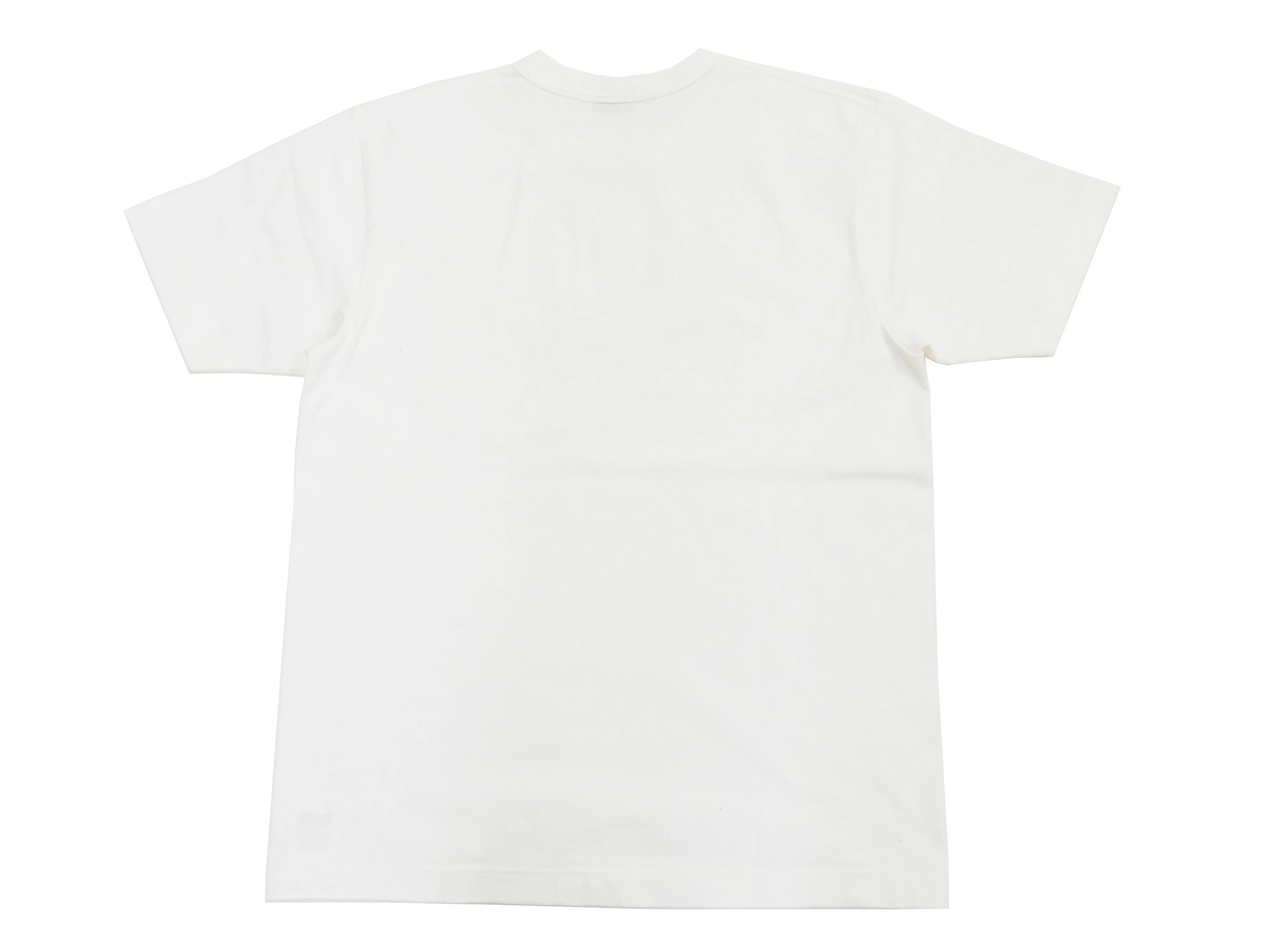 Whitesville Men's Plain Pocket T-Shirt - Short Sleeve Crewneck Loopwheel Tee (One-Wash) WV78932 by Toyo Enterprises 105 Off-White - Image 10