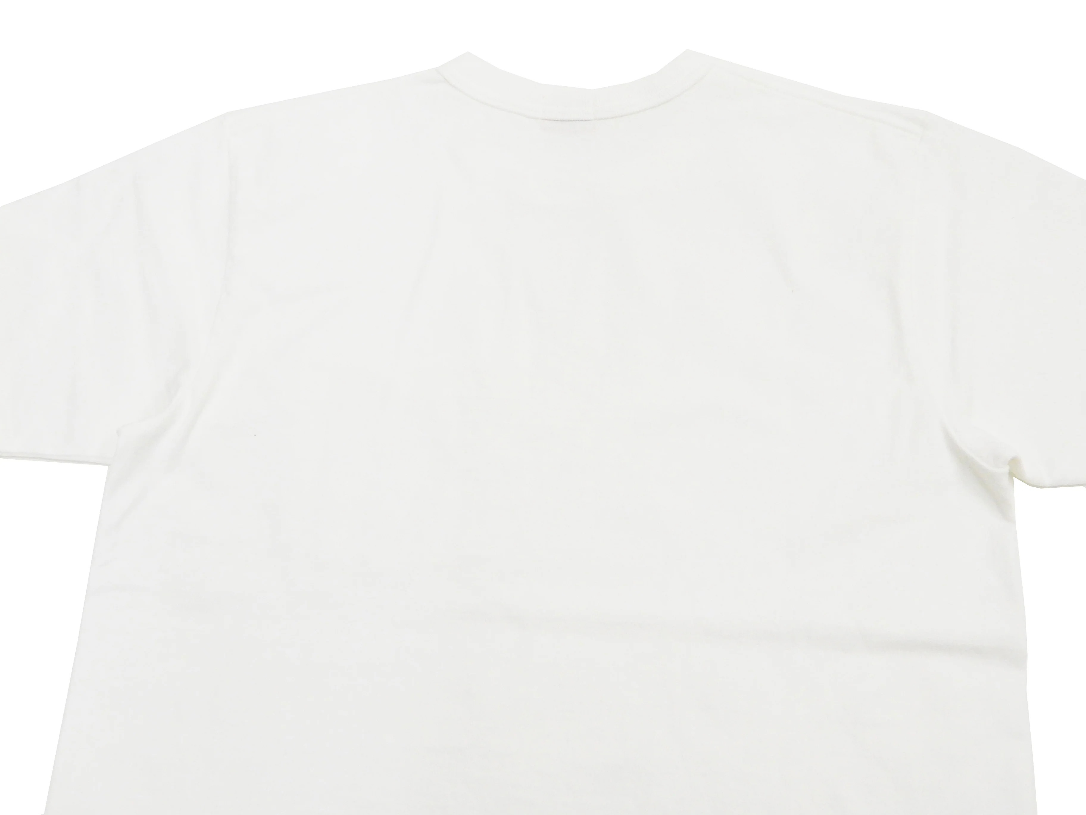 Whitesville Men's Plain Pocket T-Shirt - Short Sleeve Crewneck Loopwheel Tee (One-Wash) WV78932 by Toyo Enterprises 105 Off-White - Image 5