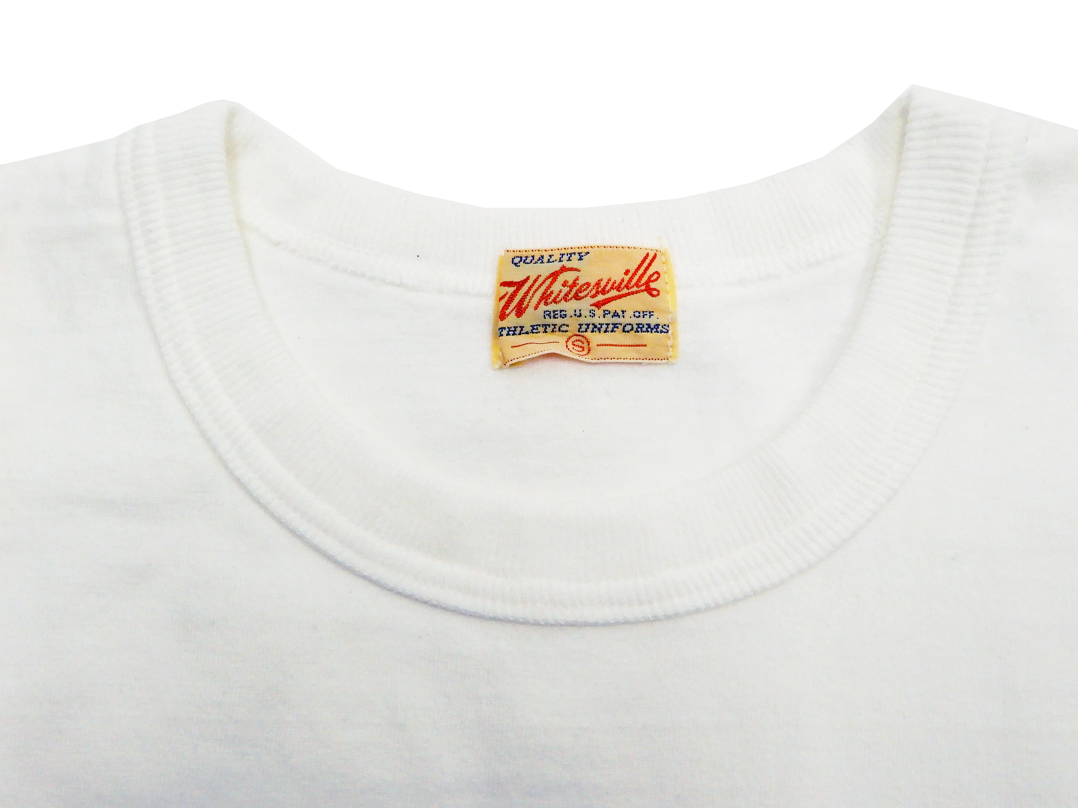 Whitesville Men's Plain Pocket T-Shirt - Short Sleeve Crewneck Loopwheel Tee (One-Wash) WV78932 by Toyo Enterprises 105 Off-White - Image 8