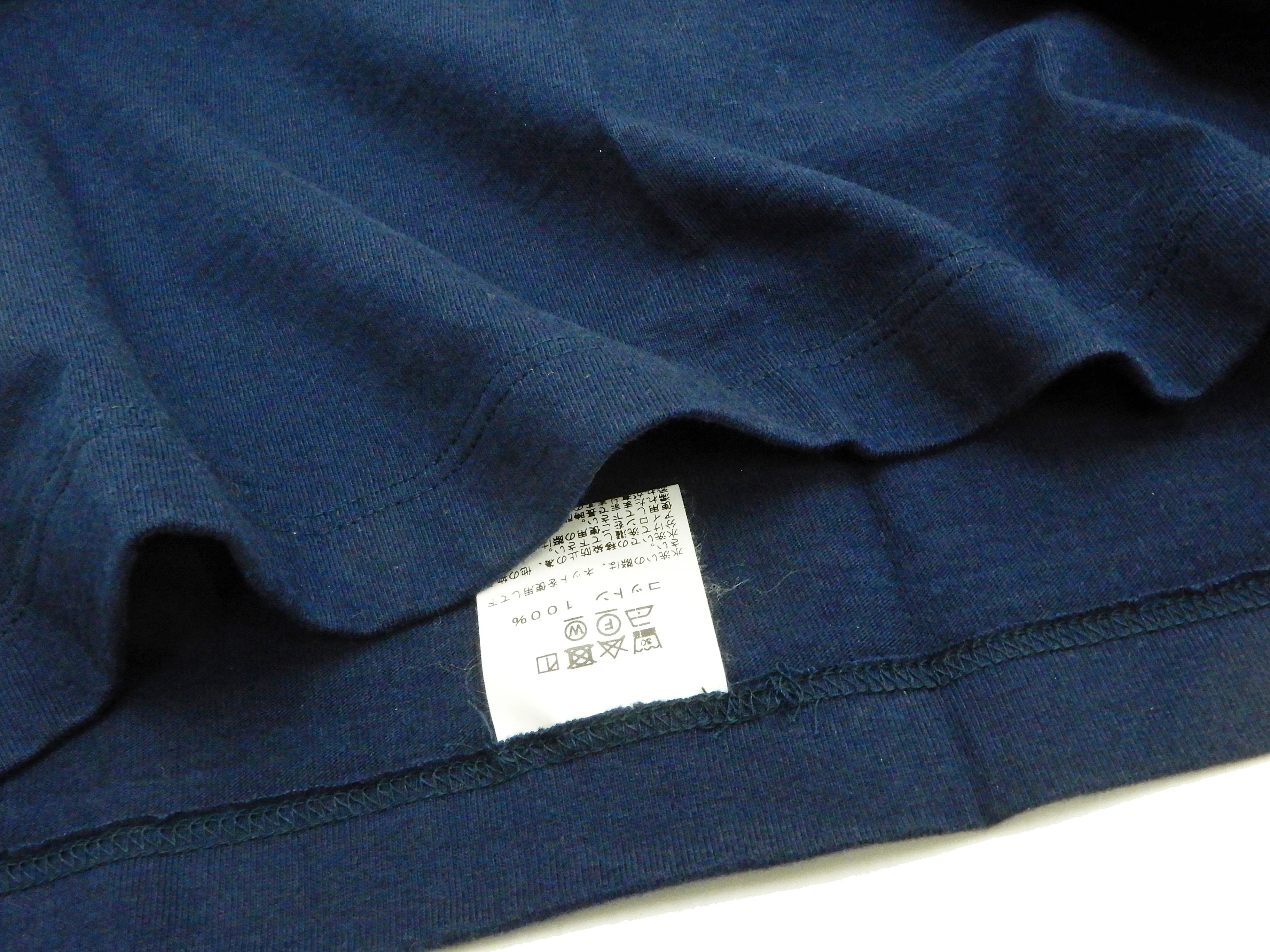 Whitesville Men's Plain Pocket T-Shirt - Short Sleeve Crewneck Loopwheel Tee (One-Wash) WV78932 by Toyo Enterprises 128 Navy-Blue - Image 9