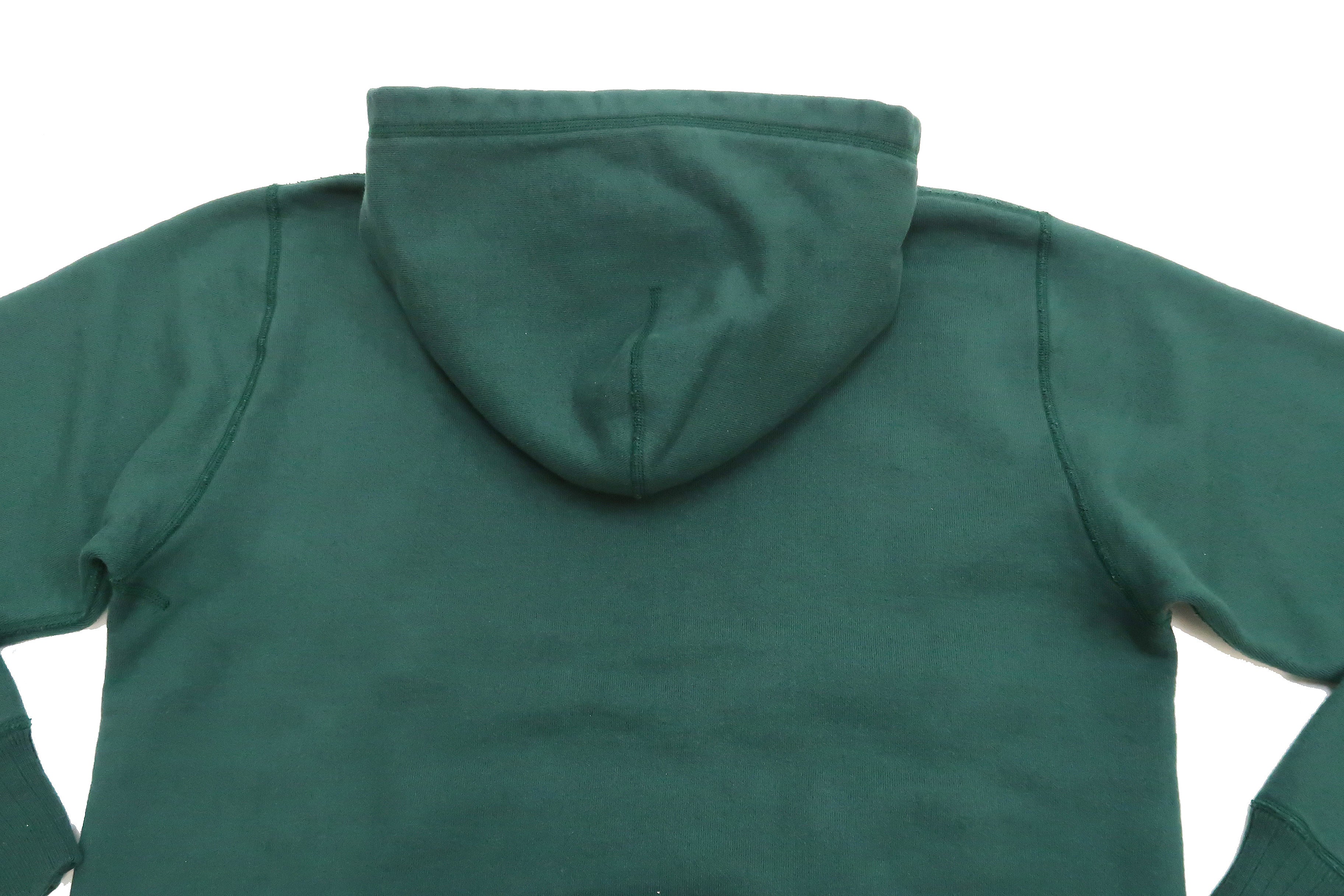 Whitesville Plain Pullover Hoodie Men's Solid Color Hooded Sweatshirt WV67729 Green - Image 13