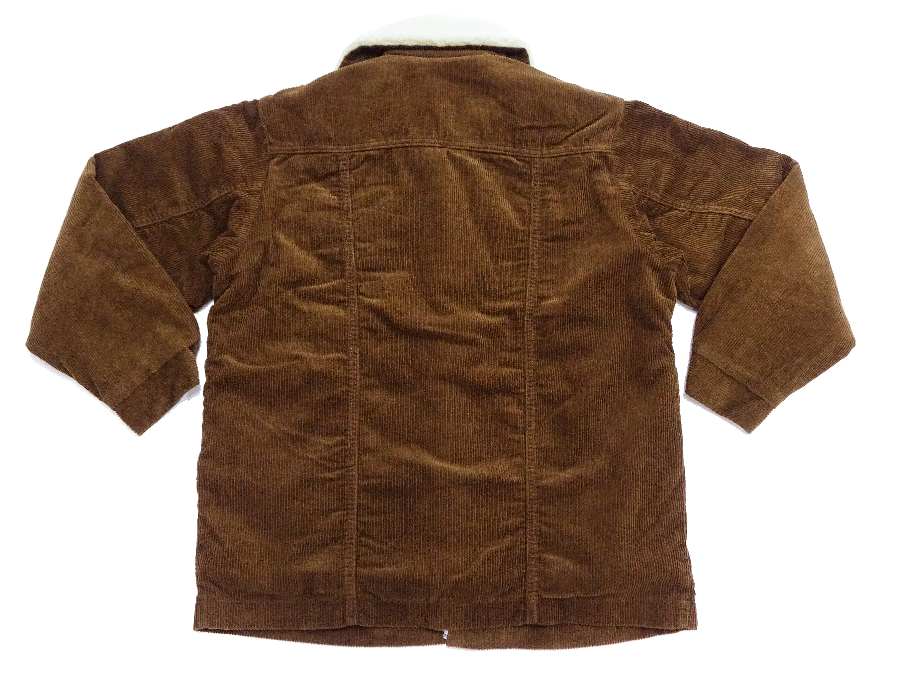 Wrangler Men's Sherpa-Lined Corduroy Jacket - Classic Ranch Coat Style, Mid-Length (WM1823-412, Brwon) - Image 13