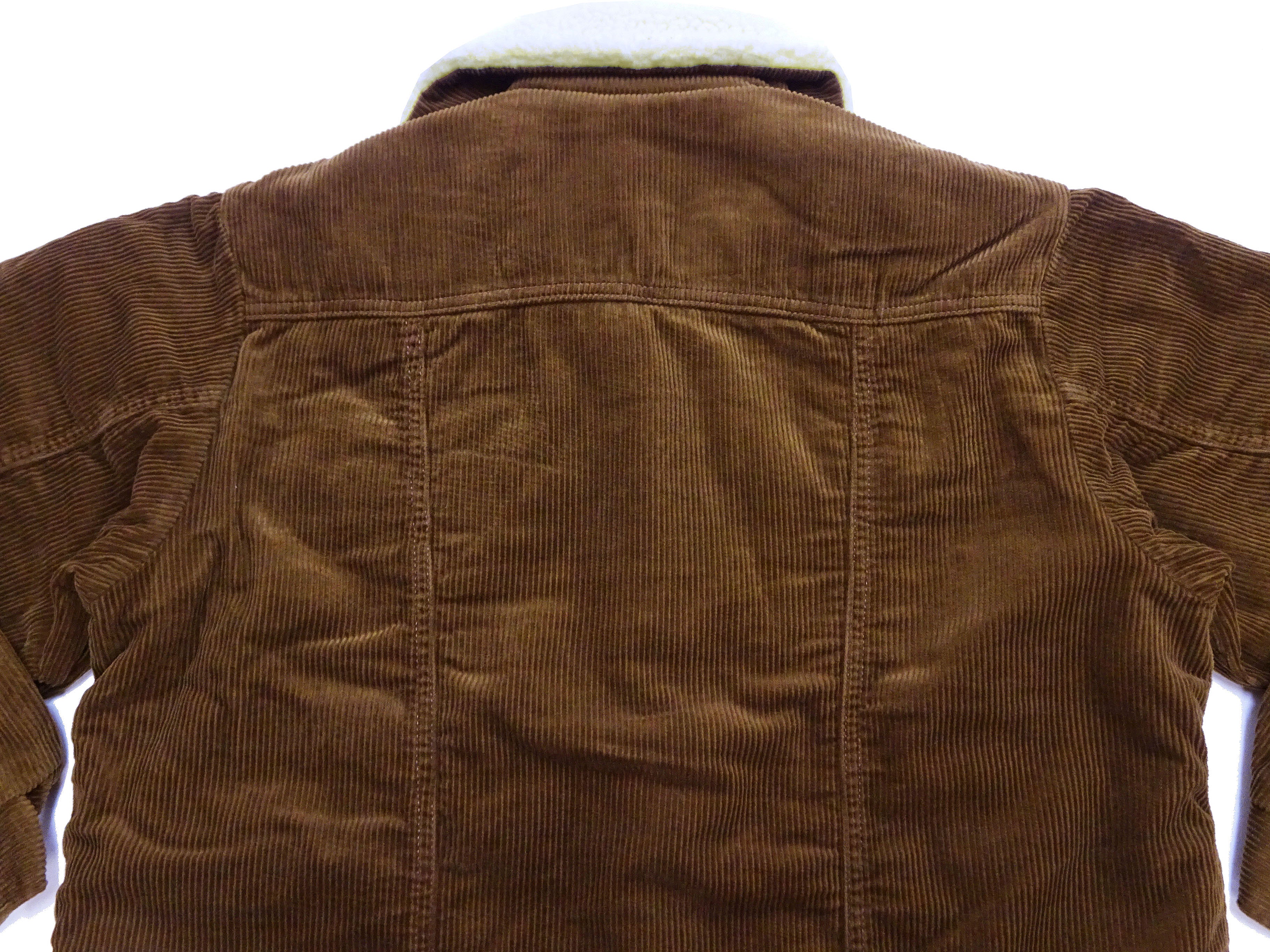 Wrangler Men's Sherpa-Lined Corduroy Jacket - Classic Ranch Coat Style, Mid-Length (WM1823-412, Brwon) - Image 14